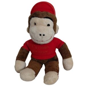 Curious George Vintage Stuffed Animal Manufactured By Knickbocker